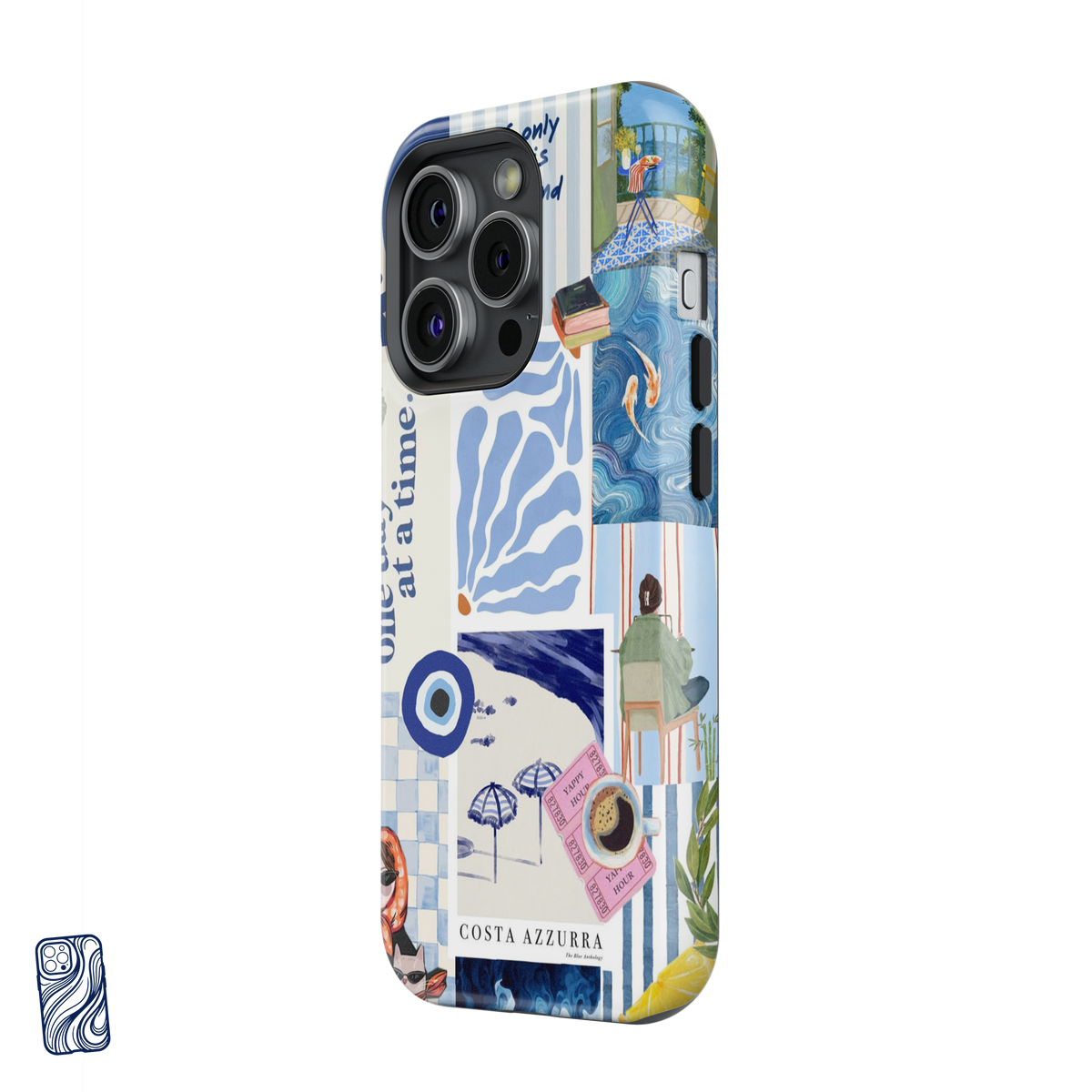 Riviera Diary - Coastal Blue