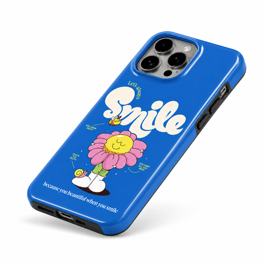 Always Smile - Édition Bleu Électrique - Coque Rigide Premium