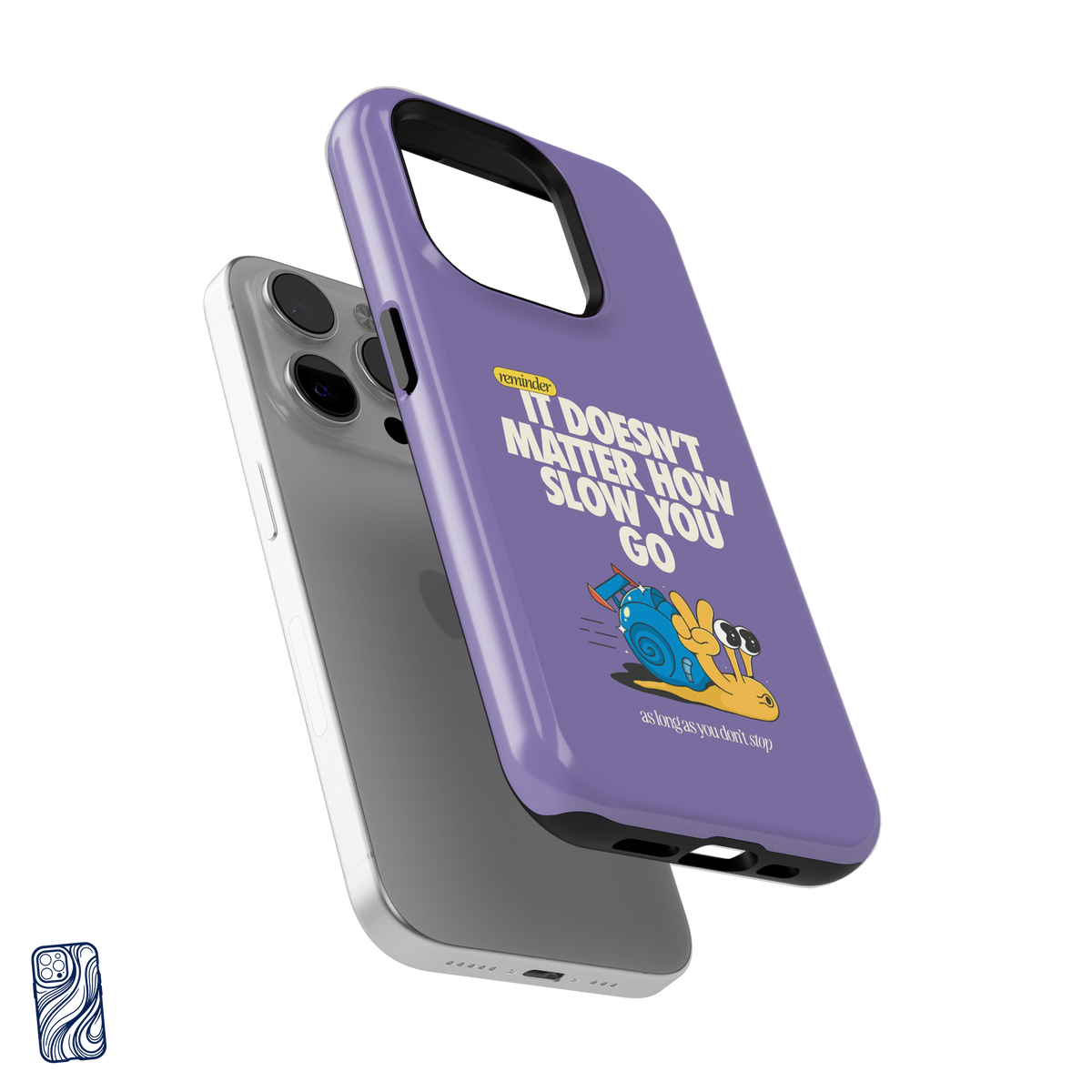 Slow & Steady - Lavender Haze | Premium iPhone Case