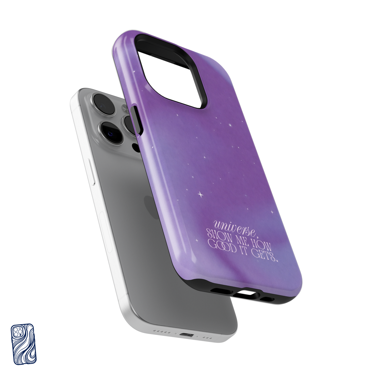 Show Me How Good It Gets - Cosmic Lilac | Premium iPhone Case