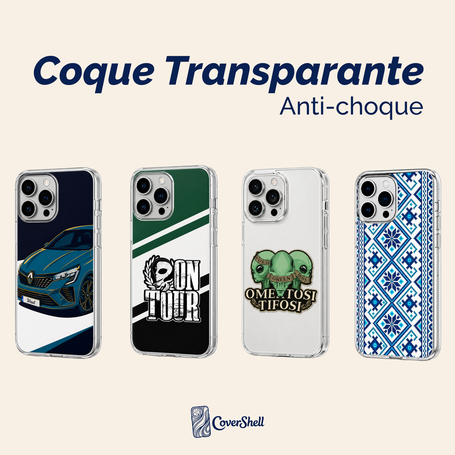 Coque Transparente Antichoc