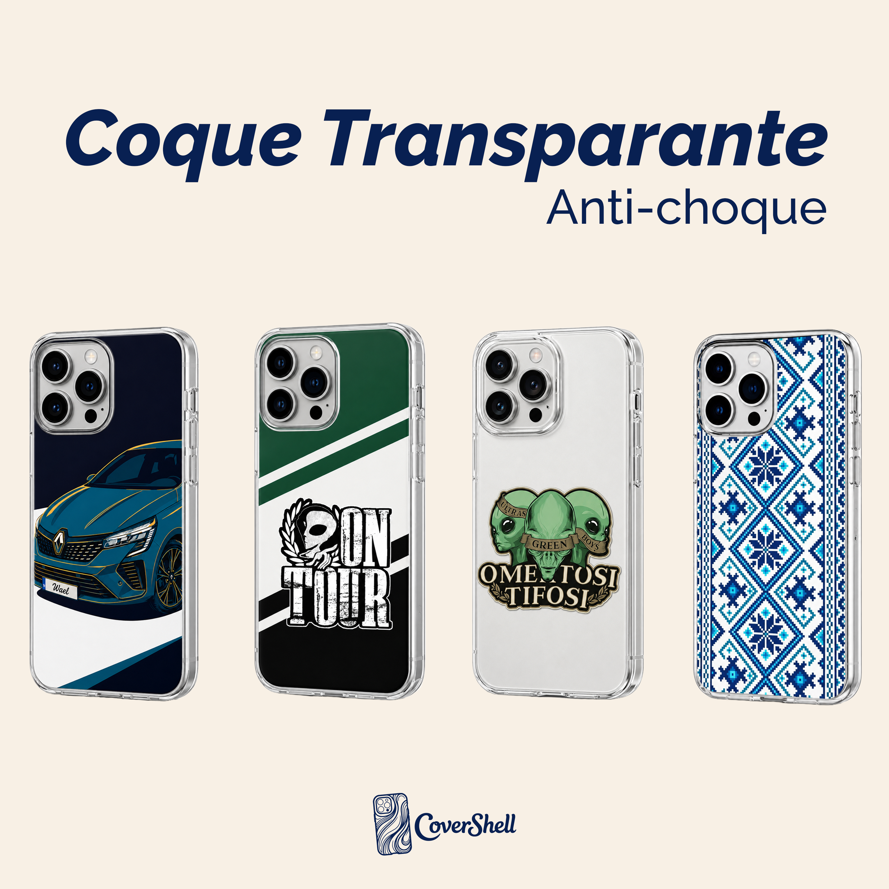 Coque Transparente Antichoc