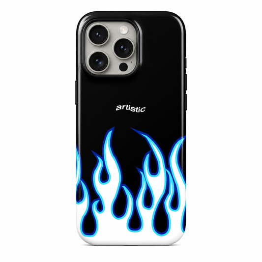 Burn Bright - Midnight Black | Premium iPhone Case