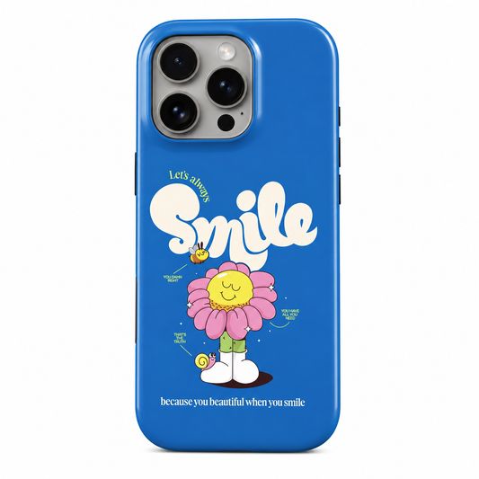 Always Smile - Édition Bleu Électrique - Coque Rigide Premium