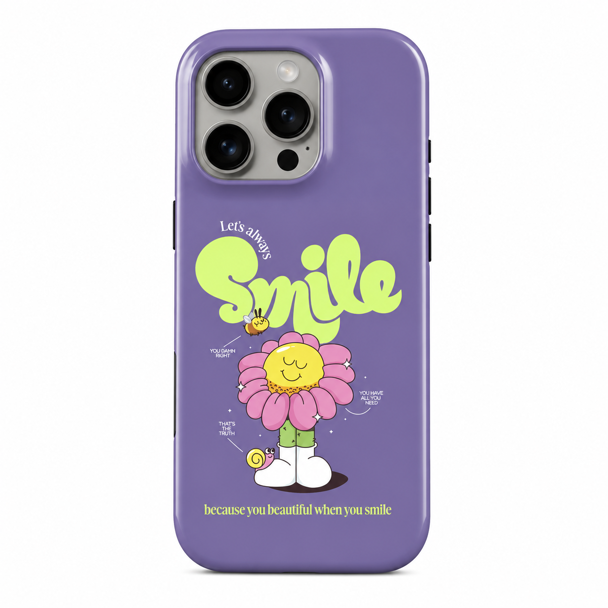 Always Smile - Édition Lavande - Coque Rigide Premium