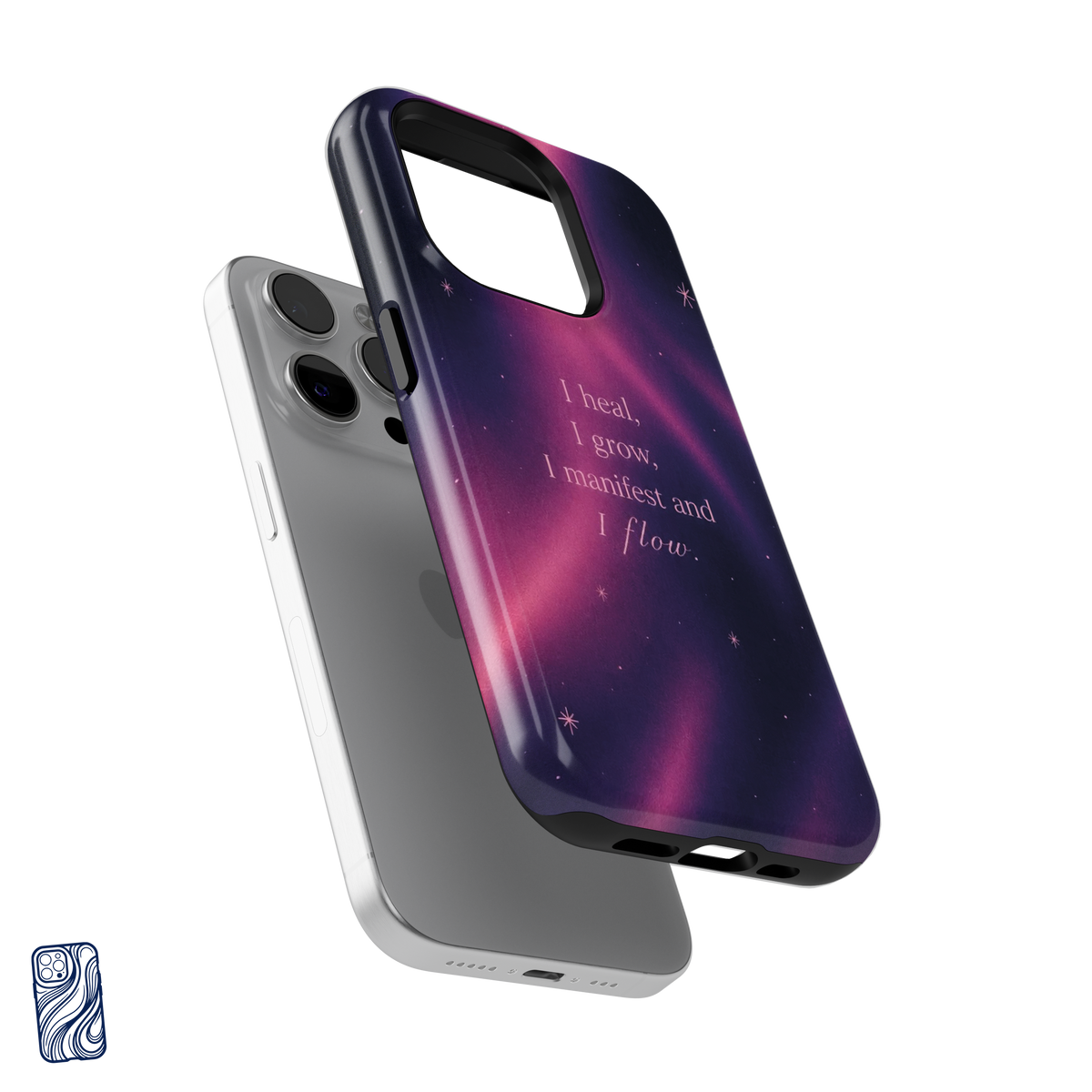 Heal, Grow & Flow - Cosmic Berry | Premium iPhone Case