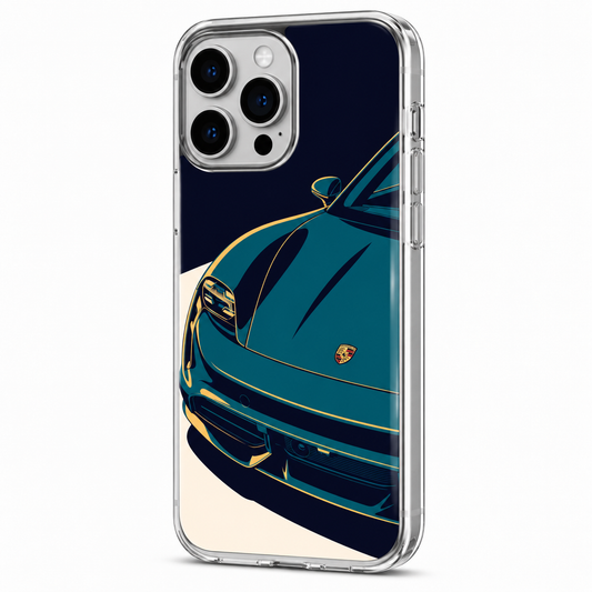 The Apex Curve - Édition Porsche - Coque transparante Antichoc