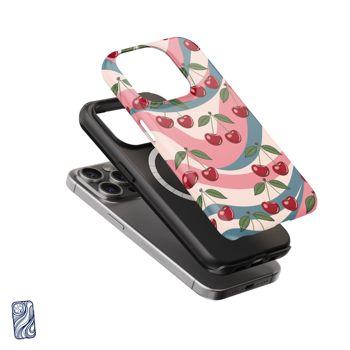 Cherry Waves - Rosé Blue